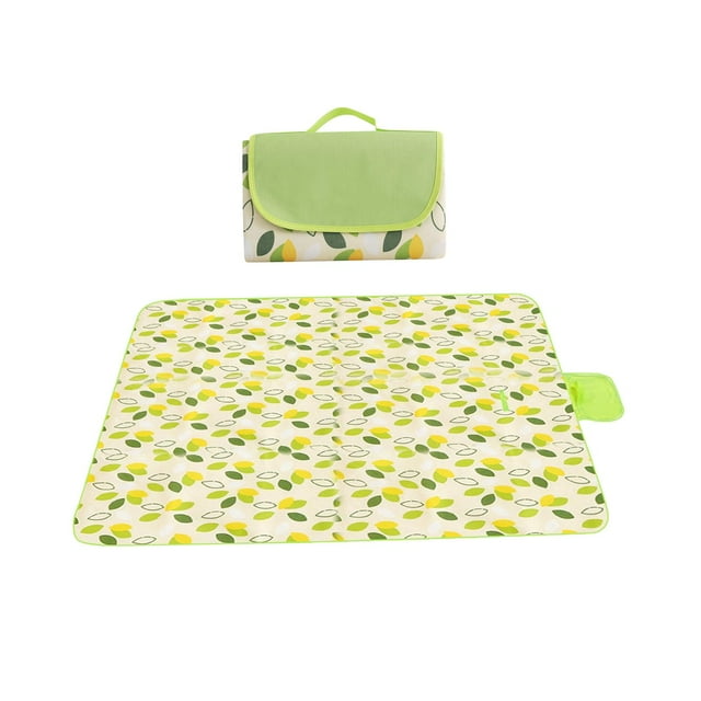 Manta de picnic, manta de playa, grande, plegable, impermeable, con asa 150cmx200cm