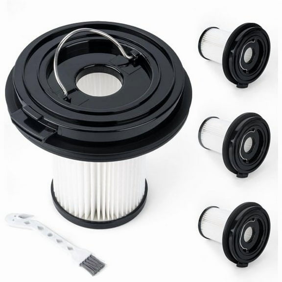 4 Pack XR Filter Replacement for Bissell Cleanview XR 200W/ Cleanview XR Pet 300W Stick Cordless Vacuum Cleaner 3789U 3789X 3797V 3797W 3789 3798