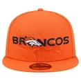 thumbnail image 2 of Men's New Era  Orange Denver Broncos Overlap Wordmark 59FIFTY Fitted Hat, 2 of 5