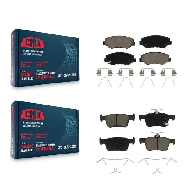 CMX Front Rear Ceramic Brake Pads Kit for Car Honda Civic KCX-100130
