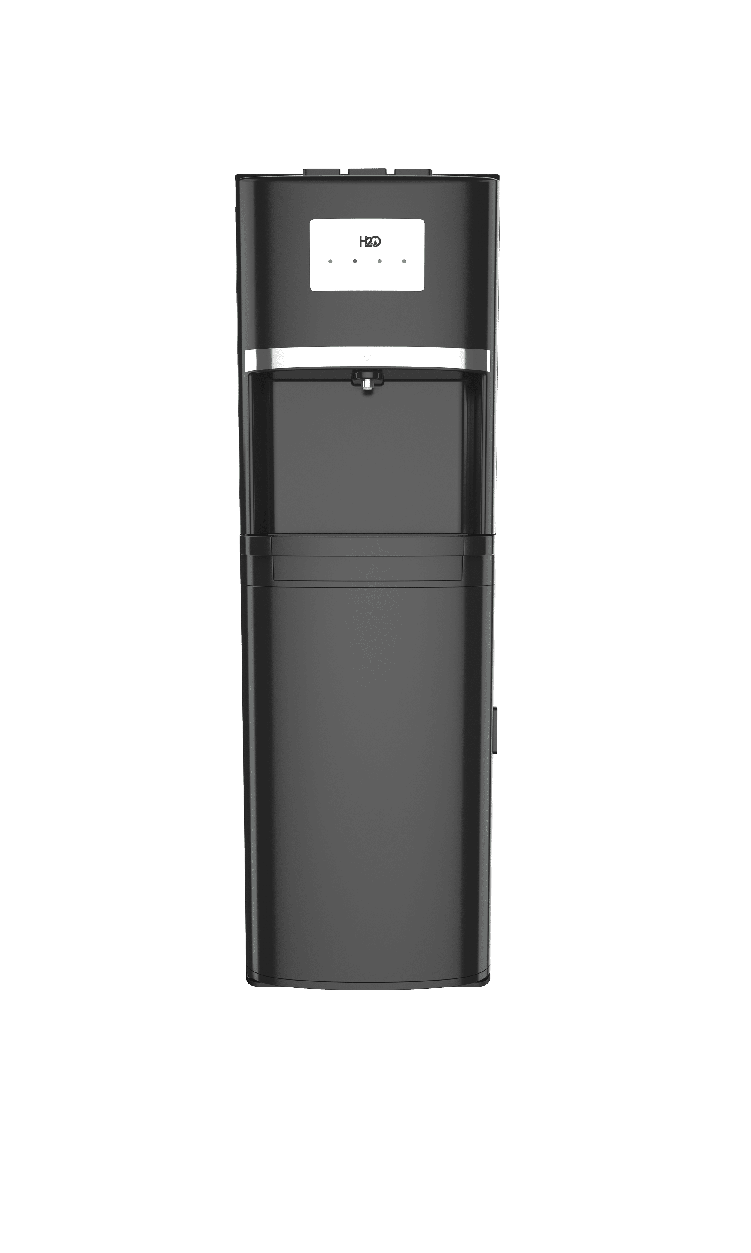H2O72T Bottom Load Water Dispenser in Black, Providing 4048° F Cold