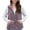 Purple, variant on Ahdbta Fleece Vests for Women Casual Warm Zip Up Sleeveless Sherpa Jackets Fall Winter Lapel Outerwears with Pockets