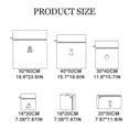 thumbnail image 3 of Mesh Laundry Bags with Zipper 6 Pack Wash Bag Set for Delicates Large Breathable Lingerie Washing Bags for For Bras Underweara Socks and T Shirts Suitable for Washing Machine, 3 of 9