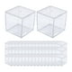 thumbnail image 1 of 50 piezas de vitrina acrílica a prueba de polvo, caja organizadora pequeña para dulces, contenedor para manualidades, 1 of 8