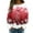 Red, variant on Plus Size Christmas Knit Sweaters for Women Red Glass Elk Reindeer Snowman Print Xmas Pullovers Tops Trendy Soft Comfort Long Sleeve Round Neck Cute Sweater Green2 XXXL