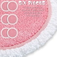 thumbnail image 5 of 6 Pcs Replacement Cleaning Pads Electric Mop Pads, 5 of 5