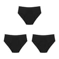 thumbnail image 3 of Sonducket Ropa interior de fibra de bambú para mujer, ropa interior para mujer, absorbente de agua, a prueba de fugas, 4 capas, bragas Type1 NO1, 3 of 6
