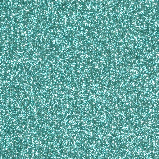 Siser Glitter HTV Iron On Heat Transfer Vinyl 20" x 12" 6 Precut Sheets - Jade