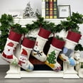 thumbnail image 2 of Christmas Socks Gift Bag Children Christmas Decoration Gifts Socks Supplies Christmas Tree Pendants (5pcs), 2 of 5