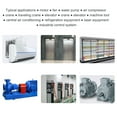 thumbnail image 1 of Ruiboury Digital Motor Overload Module 3-phase Real Time Automatic Manual Rest Unbalance Protection Relay Guide Rail Mounted AC220V, 1 of 9
