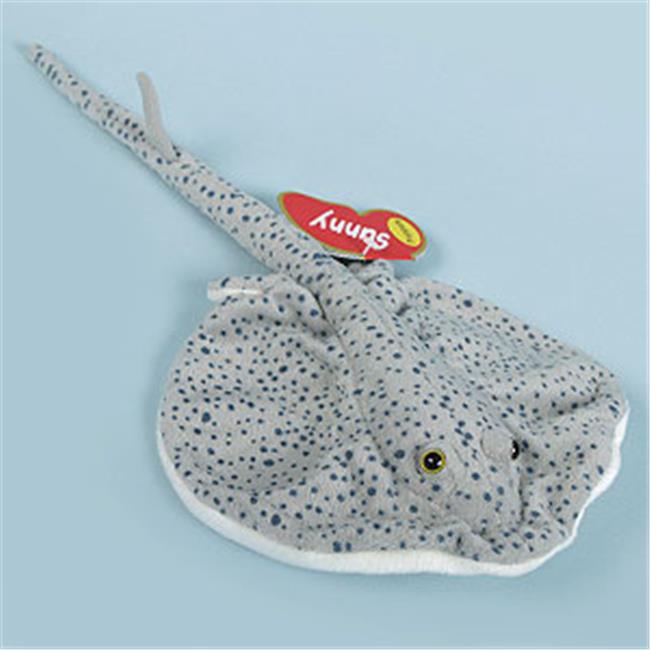 Sunny Toys FG7126 12 In. Stingray BlueSpotted, Finger Puppet