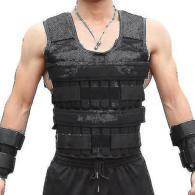 ZHAOCHENG Chaleco de pesas de 30 kg para entrenamiento de boxeo y fitness