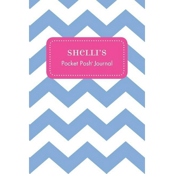 Shelli's Pocket Posh Journal, Chevron (Paperback)