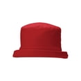 thumbnail image 1 of Chapeau de Mode en Sergé Lavé-Rouge, 1 of 2