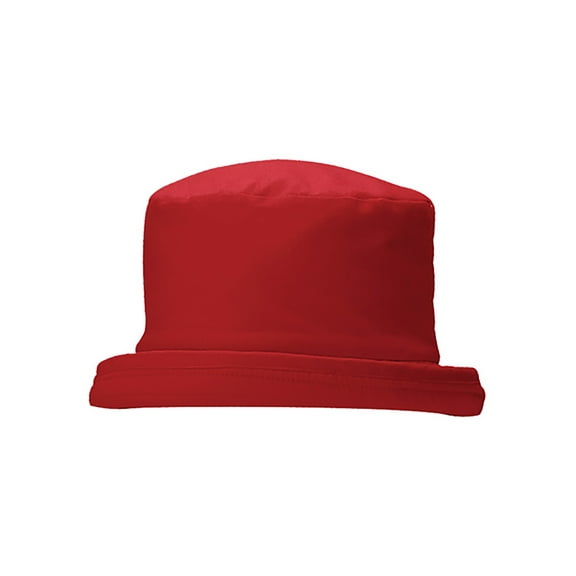 Washed Twill Fashion Hat-Red