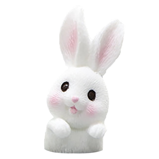 Small Cute Rabbit Gardening Succulents Resin Decorative Ornaments