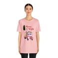 thumbnail image 4 of Merry and Bright Christmas Celebration Unisex Jersey Short Sleeve Tee, 4 of 10