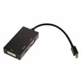 thumbnail image 1 of Mini DisplayPort Thunderbolt Male To DVI-D HDMI VGA Adapter Converter 4K 1080P, 1 of 1