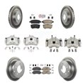 thumbnail image 1 of Transit Auto Front Rear Disc Brake Caliper Coated Rotors and Ceramic Pads Kit (10Pc) for Car Jeep Patriot Compass Chrysler Dodge Sebring Avenger Caliber 200 KCG-101481N, 1 of 9