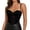 A1 Black, variant on Women's Floral Lace Corset Top Sheer Mesh Bustier Scalloped Cup Spaghetti Strap Vintage Shapewear Bodice Black L