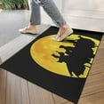 thumbnail image 2 of oldsin Festive Fairy Movie Character Witch Pattern Kitchen Mat Halloween Door Mats Room Children Kitchen Rug Buffer Non-Slip Scraping Sand Absorbing Water Drain Three Witch Doormat 30" X 17", 2 of 6