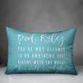 thumbnail image 3 of Creative Products Pool Rules Waves 14x20 Spun Poly Pillow, 3 of 3