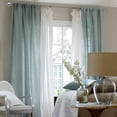 thumbnail image 6 of Urbanest 1" Diameter Alloy Steel Designer Single Curtain Rod – Elegant Drapery Hardware, Heavy-Duty Cast Iron Window Treatment Rod, 48" to 84", Nickel Brushed Steel, 6 of 6