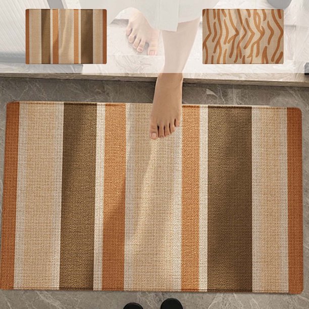 XWSHYW Alfombras de Baño Alfonbrilla de Seda para Entrada de La Casa, Antideslizante, Resistente a La Abrasión, Personalizable, con Borde Rascador de Suciedad y Barro