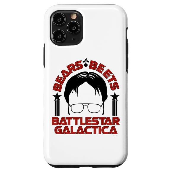 Funda de teléfono The Office Bears Beets Dwight Silhouette para iPhone 11 Pro