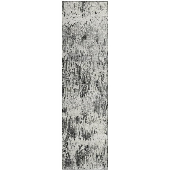 Addison Rugs Indoor/Outdoor Accord AAC31 Gray Washable 2'3" x 7'6" Runner Rug