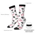 thumbnail image 4 of Cauagu Cute Dinosaur Print Crew Socks for Women and Men,Adult Athletic Running Socks 1-Pair Sports Socks Work Gear Socks with Moisture Wicking, 4 of 6