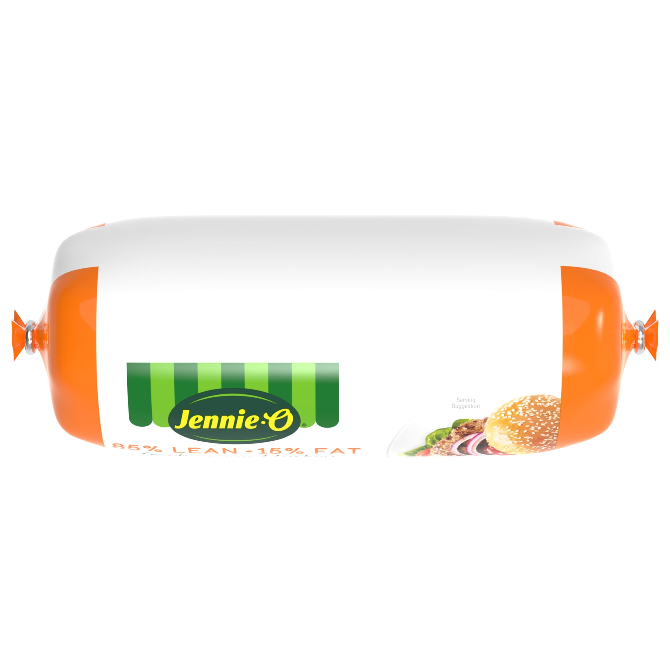 JENNIE-O Ground Turkey All Natural, 85/15%, Roll, 1 Pound, 17 Grams of Protein per Serving