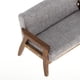 thumbnail image 5 of Sofá en miniatura a escala 1/12 para decoración de salas de estar de casas de muñecas, modelo gris, 5 of 6