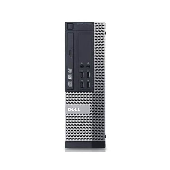 Pre-Owned Dell OptiPlex 9020 Desktop Computer PC, 3.30 GHz Intel i7 Quad Core Gen 4, 8GB DDR3 RAM, 500GB Hard Disk Drive (HDD) SATA Hard Drive, Windows 10 Professional 64bit
