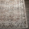 thumbnail image 4 of Livabliss Washable Rugs for Living Room, 3x12 Colin Traditional Charcoal Runner Area Rug, Bedroom Dining Room Home Decor Stain Resistant Carpet (2'7" x 12' Runner), 4 of 10