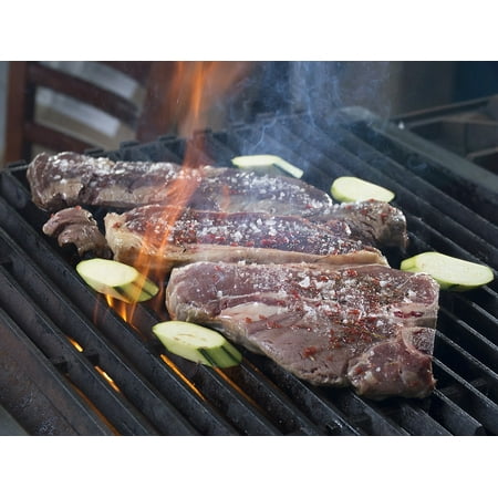 - Peel-n-Stick Poster of Meat Food Grill Roast Grilled Beef Cook Poster 24x16 Adhesive Sticker Poster Print