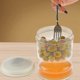 thumbnail image 4 of Jar Dry And Wet Dispenser And Olives Hourglass Jar Container Kitchen Separator Organizer, 4 of 4