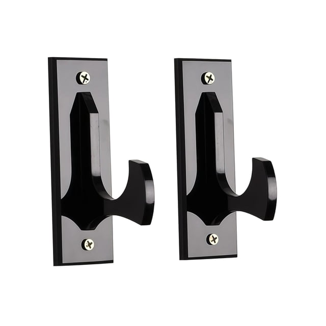 Soporte de pared para espadas, fácil instalación, acrílico decorativo, gancho para espadas. Negro