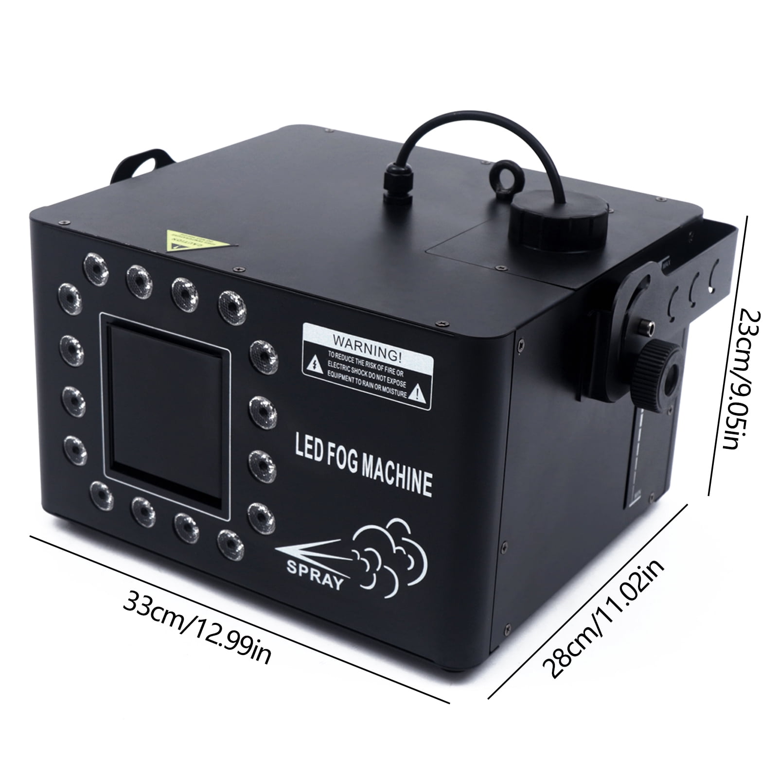AC110-130V 1500W Low Profile Hazer Haze Smoke Machine DMX Theater DJ Party Stage Effect for Wedding Scene