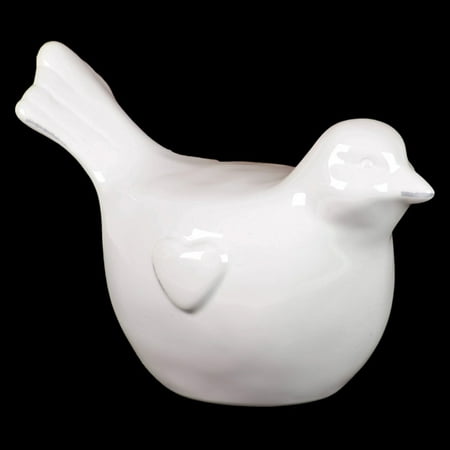 Urban Trends Collection: Ceramic Bird Figurine, Gloss Finish, (Best Glue For Ceramic Figurine)
