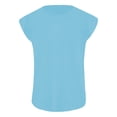thumbnail image 2 of TiaoBug Men's Workout Tank Tops Sleeveless Cut Off Gym Shirts Athletic Running Beach Vest Light Blue 4XL, 2 of 5