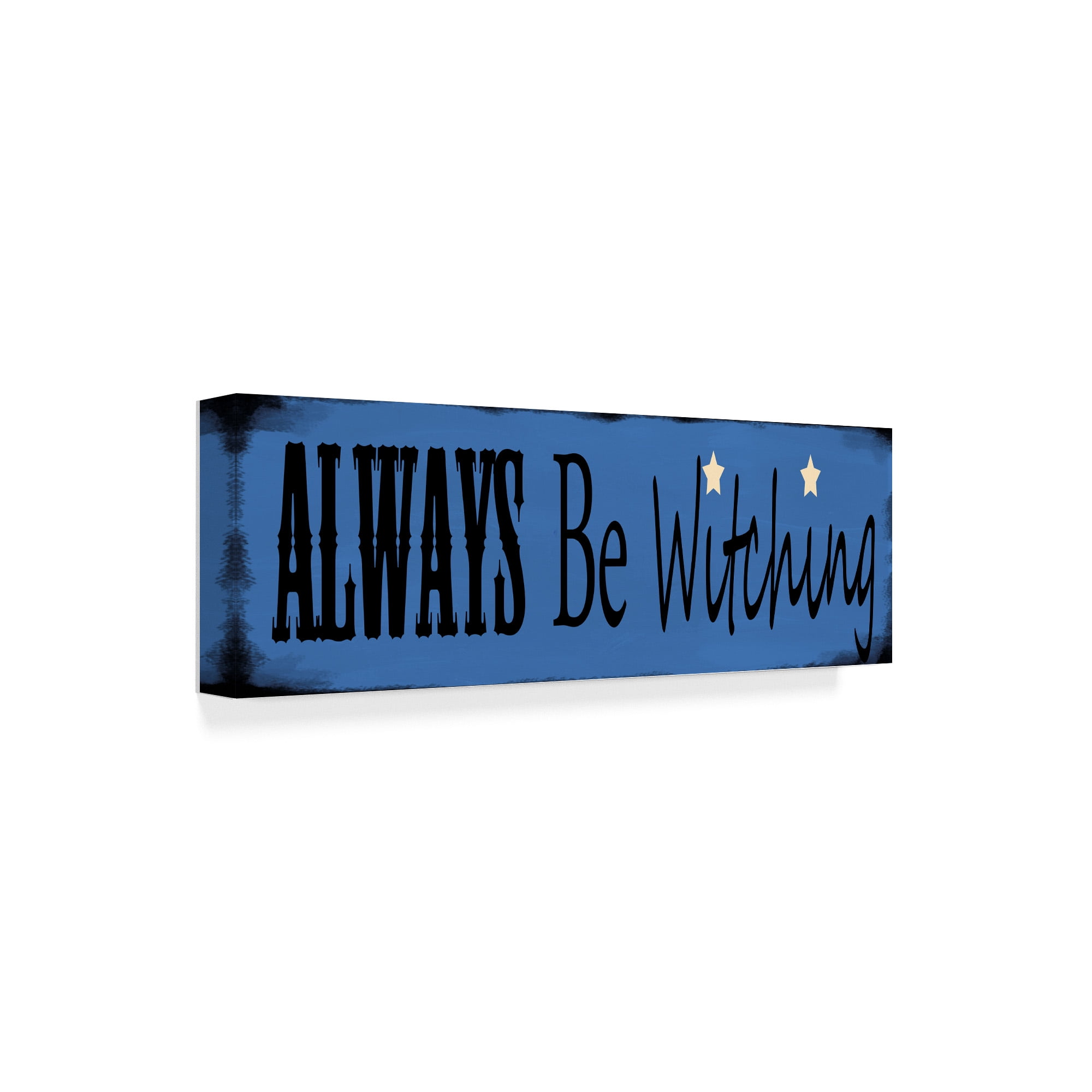 Trademark Fine Art 'Always Be Witching' Canvas Art by Valarie Wade