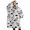 White Cow Cloud, variant on Oversized Wearable Blanket Hoodie,Pink Cow Dessert Bow Pattern Sherpa Blanket Hoodie with Super Pockets,Super Warm Fuzzy Pullover for Women & Men