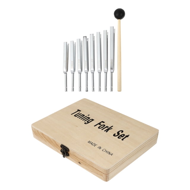 KALLORY Tuning Forks For Guitar And Other Musical Instruments 1Set 7.1x1x1in
