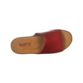 thumbnail image 2 of Womens Born Ottawa Platform Slide Sandals, Red, 2 of 5