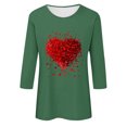thumbnail image 2 of SHE IS My Items Long Sleeve Shirts for Women Casual Plus Size Graphic Tops for Women Cropped Blouses for Women Business Casual Graphic Tees for Women Trendy Y2k, 2 of 3