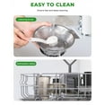 thumbnail image 3 of Casualife Electric Juicer Machine, 3 Inch Wide Feed Chute, Centrifugal Juicer for Whole Fruits and Vegetables, Easy to Clean, Silver, 3 of 8