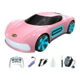 thumbnail image 1 of Coche de control remoto RC Drift Model Car, con luces y spray Reloj remoto rosa, 1 of 9