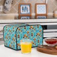 thumbnail image 6 of Lsque Lovely Sea Otters Print 4 Slice Toaster Cover , Kitchen Appliance Dustproof Protector , Toaster Protector Dustproof Kitchen Appliance Cover, 6 of 7