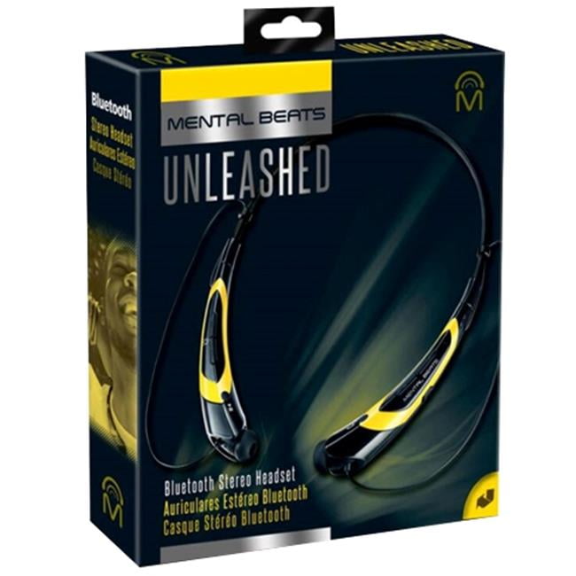 Mental Beats 562 Mental Beats Bluetooth Unleashed Earbuds, Yellow